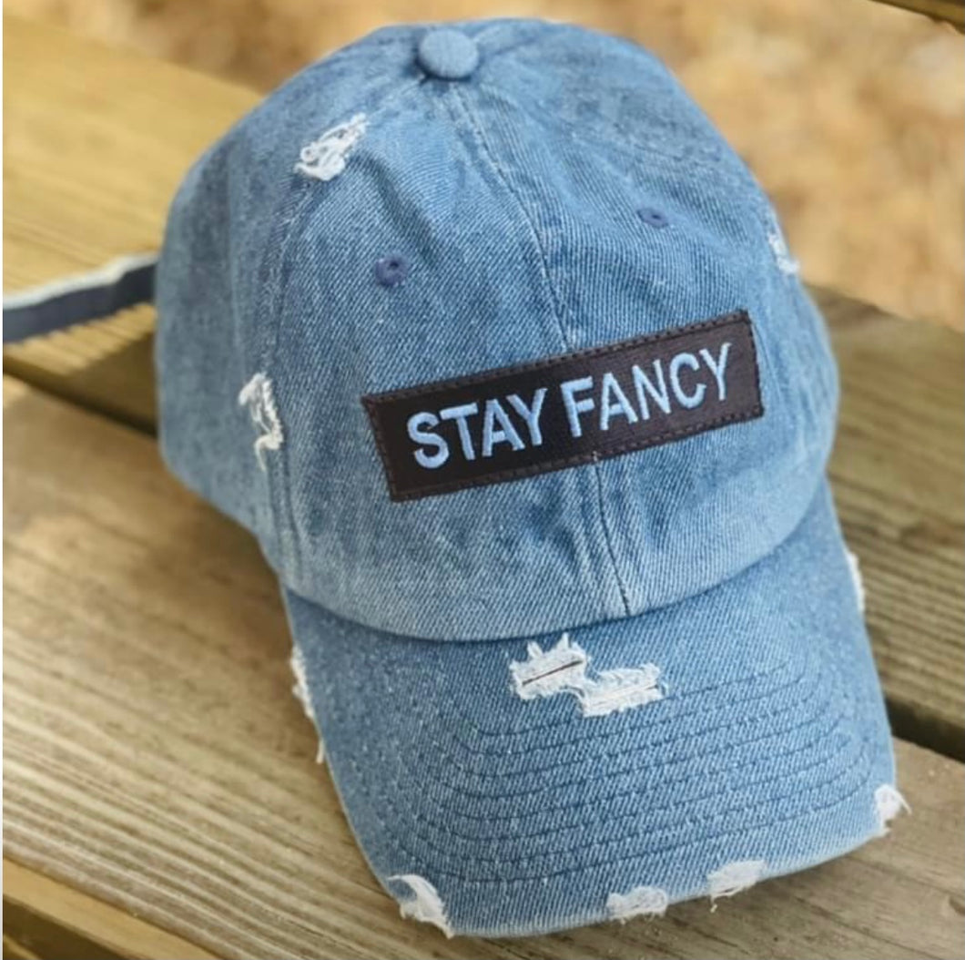 Stay Fancy Jean Hat