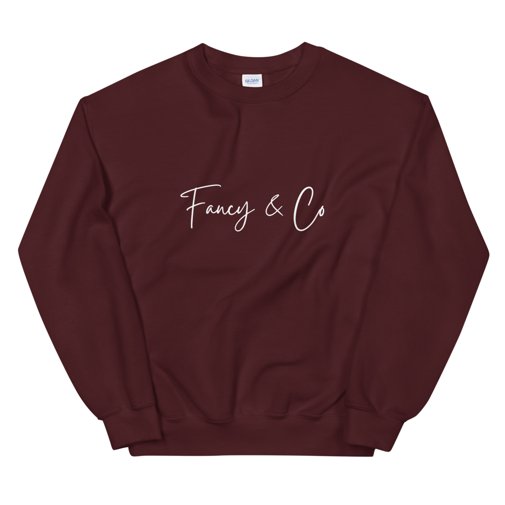 Fancy & Co Sweatshirt - Maroon